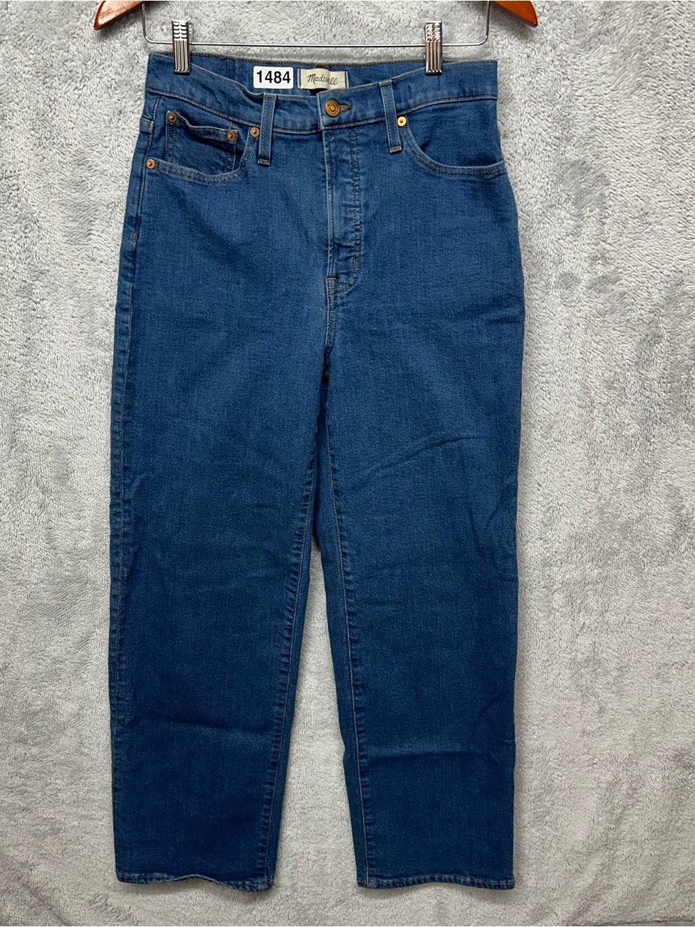 Madewell The Perfect Vintage Wide-Leg Jean Women’s Size 28 Blue High Rise - Picture 1 of 12